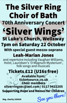 'Silver Wings' 70th Anniversary concert @ St Luke's Church