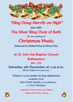 Christmas Concert 2023 @ St John the Baptist Church