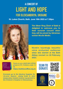 A Concert Of Light and Hope for Oleksandriya, Ukraine @ St Luke's Church